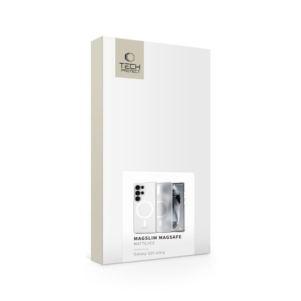 Tech-Protect MagSlim MagSafe Case for Samsung Galaxy S25 Ultra - Clear